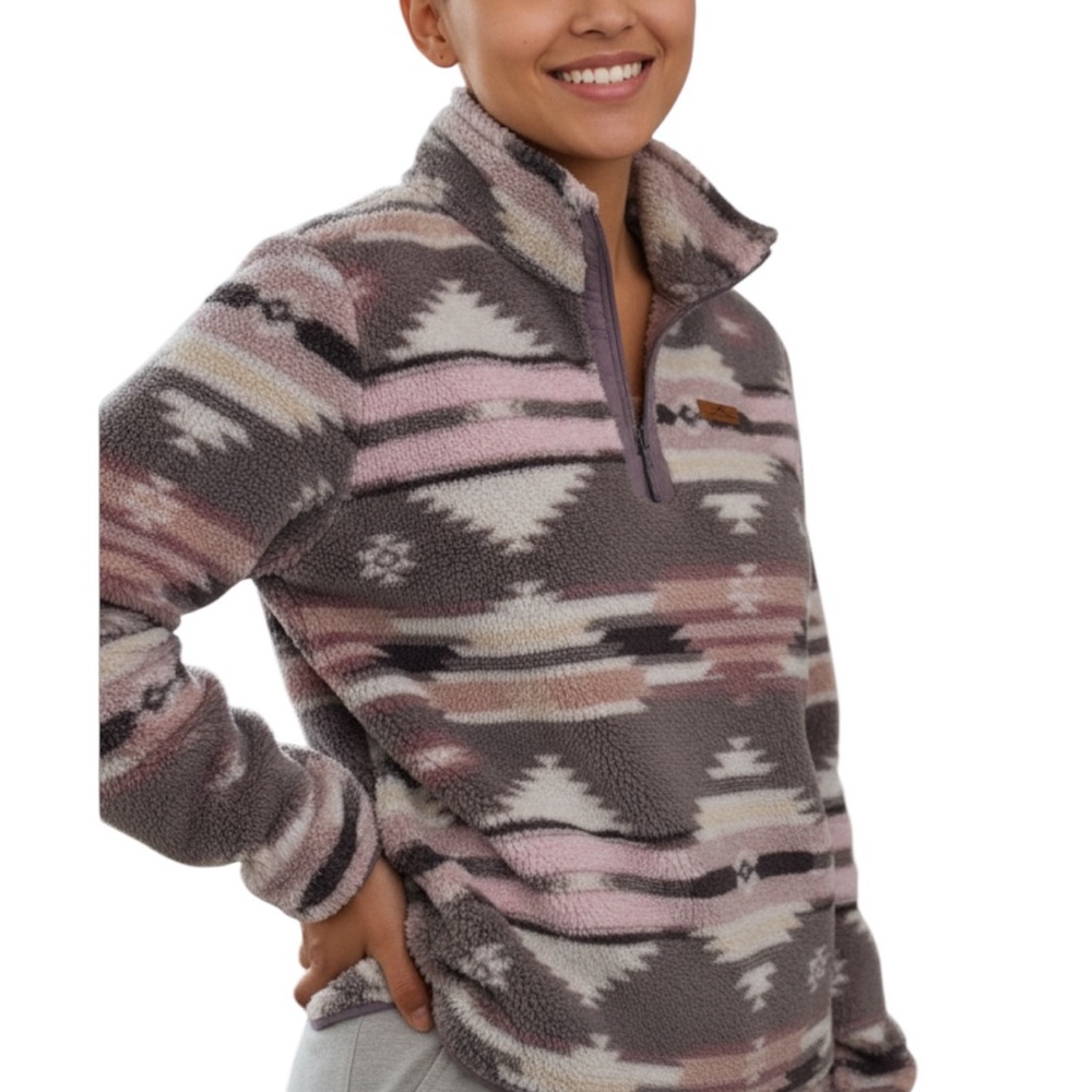Simply Southern Fleece in Pink and Gray